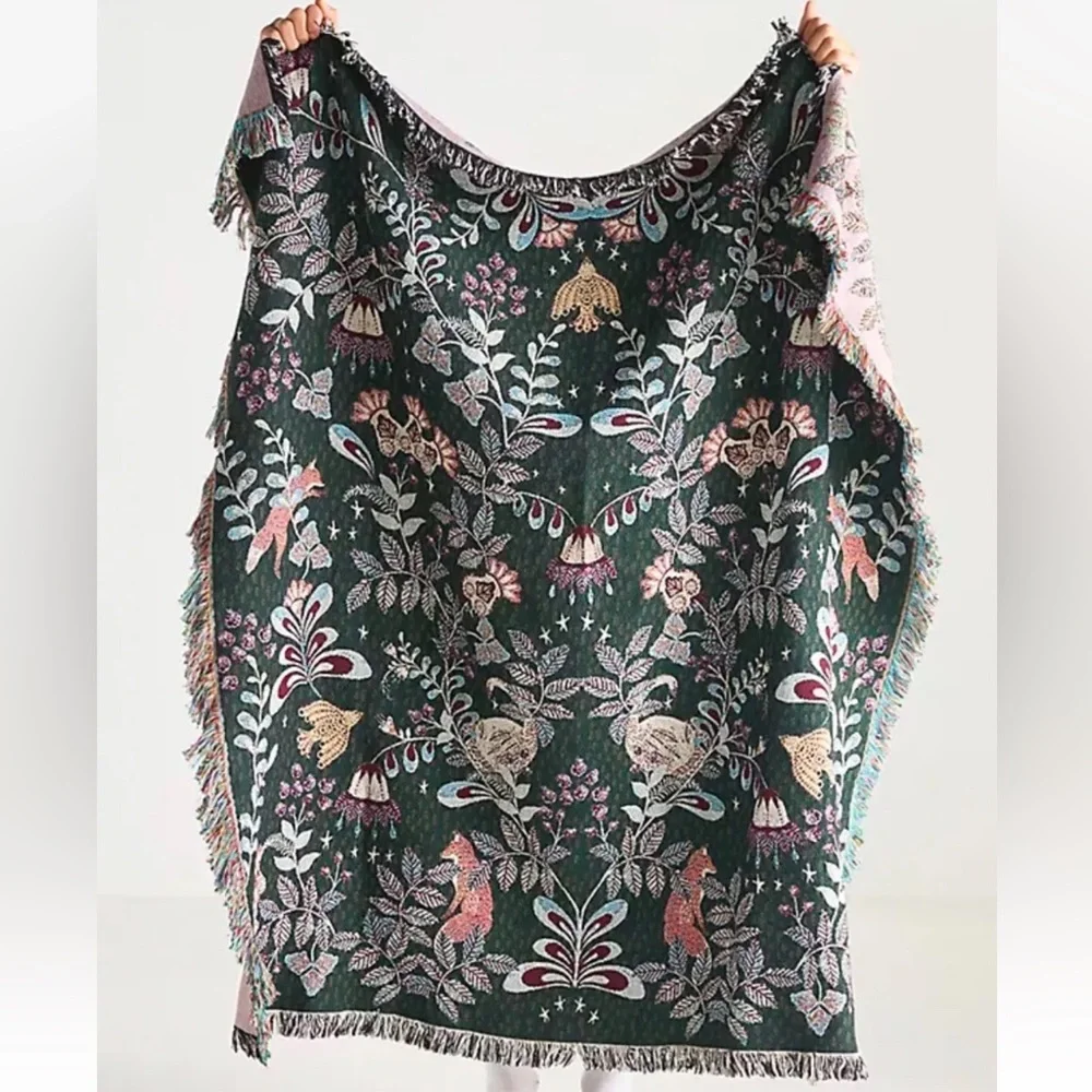 Anthropologie WILLA COTTON WOVEN THROW BLANKETStyle No. 92729672